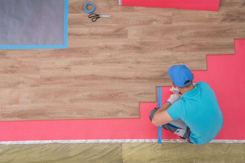 Laminate Flooring Installing