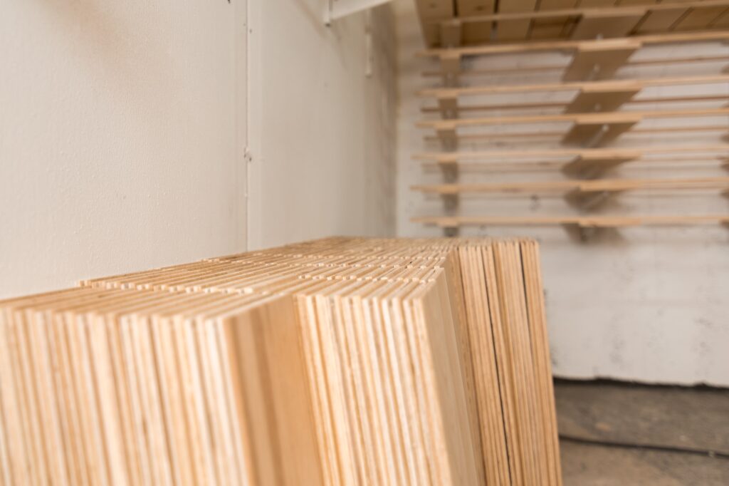 parquet board production drying chamber