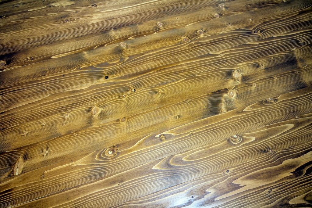 Seamless oak laminate parquet floor texture background.