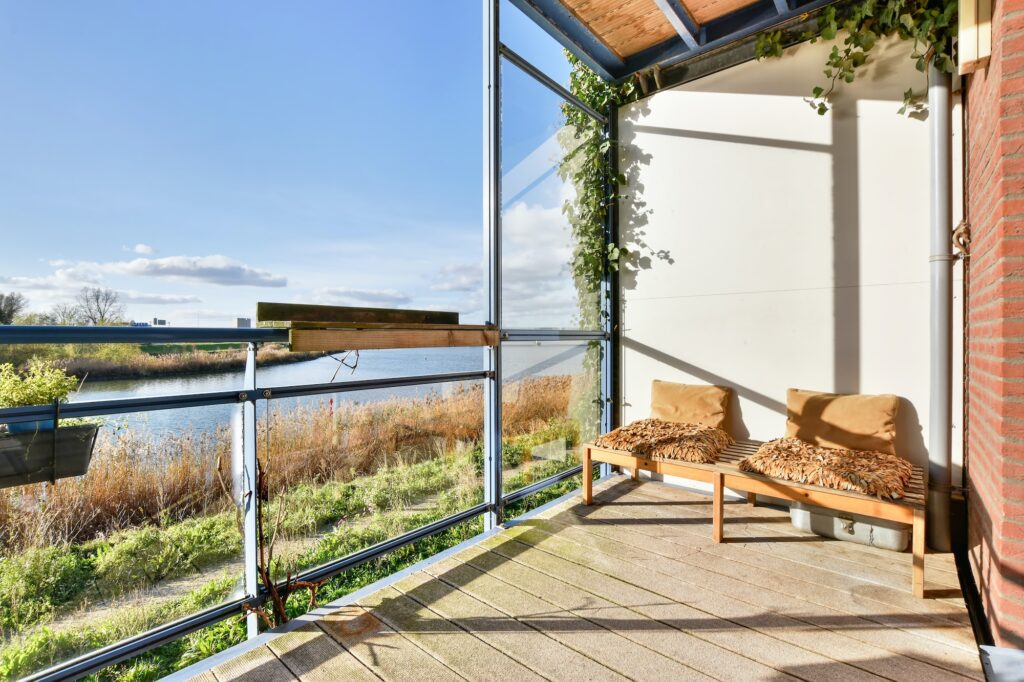 View of veranda