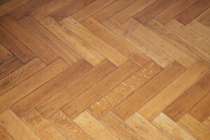 Textured wooden hardwood parquet floor