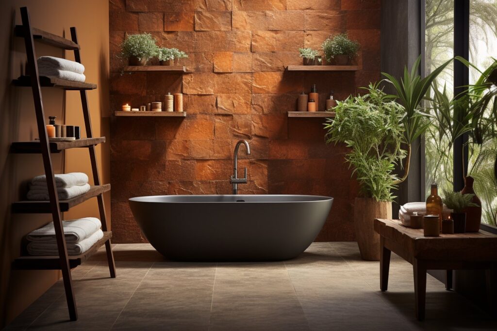La salle de bains terracotta : une ambiance chaleureuse et tendance