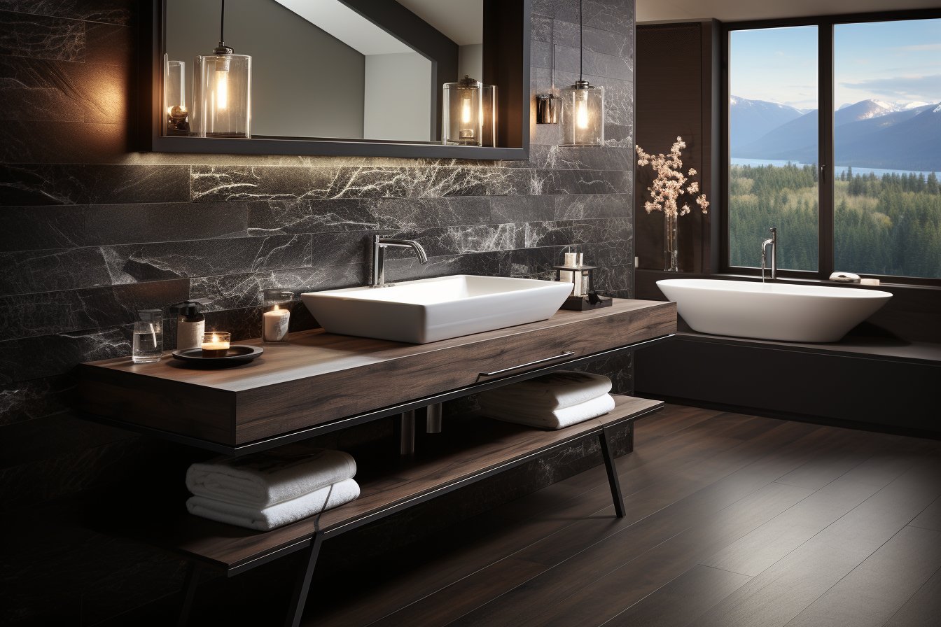 salle de bain une vasque