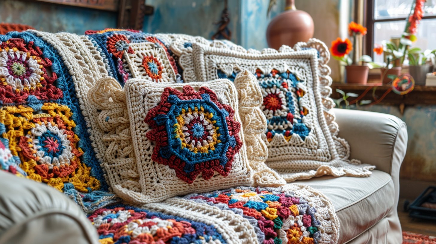 Déco Crochet Et Tricot 40 Idées Pour La Maison Décoration d’intérieur : la renaissance du crochet - Idées travaux & déco